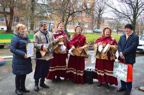 Поздравление победителей конкурса «Новогодний Семикаракорск - 2022»